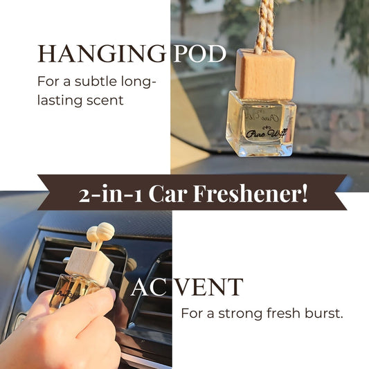 Lavender | 2 in 1 Car AC Vent + Hanging Pod
