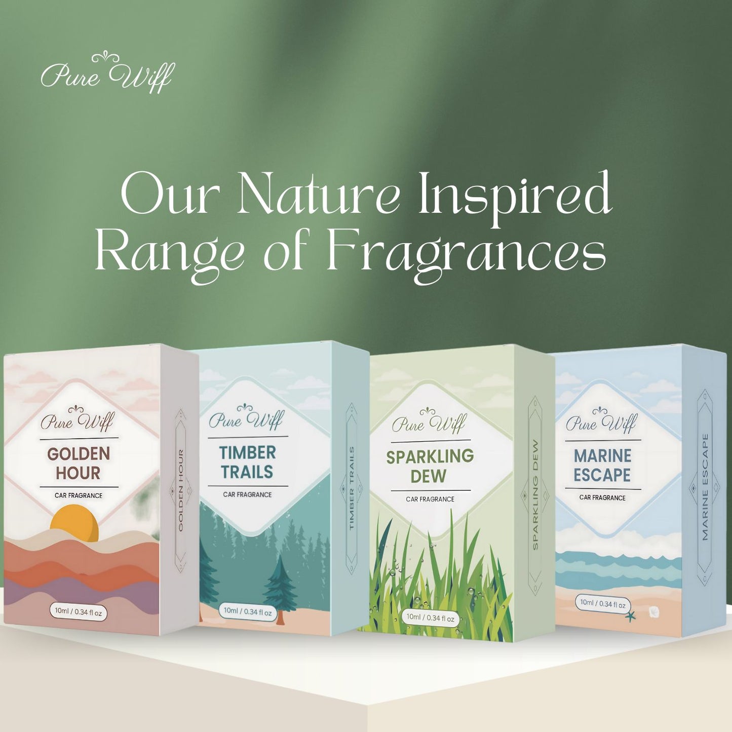 Timber Trails | Dual Mode Car AC Vent Air Fragrance