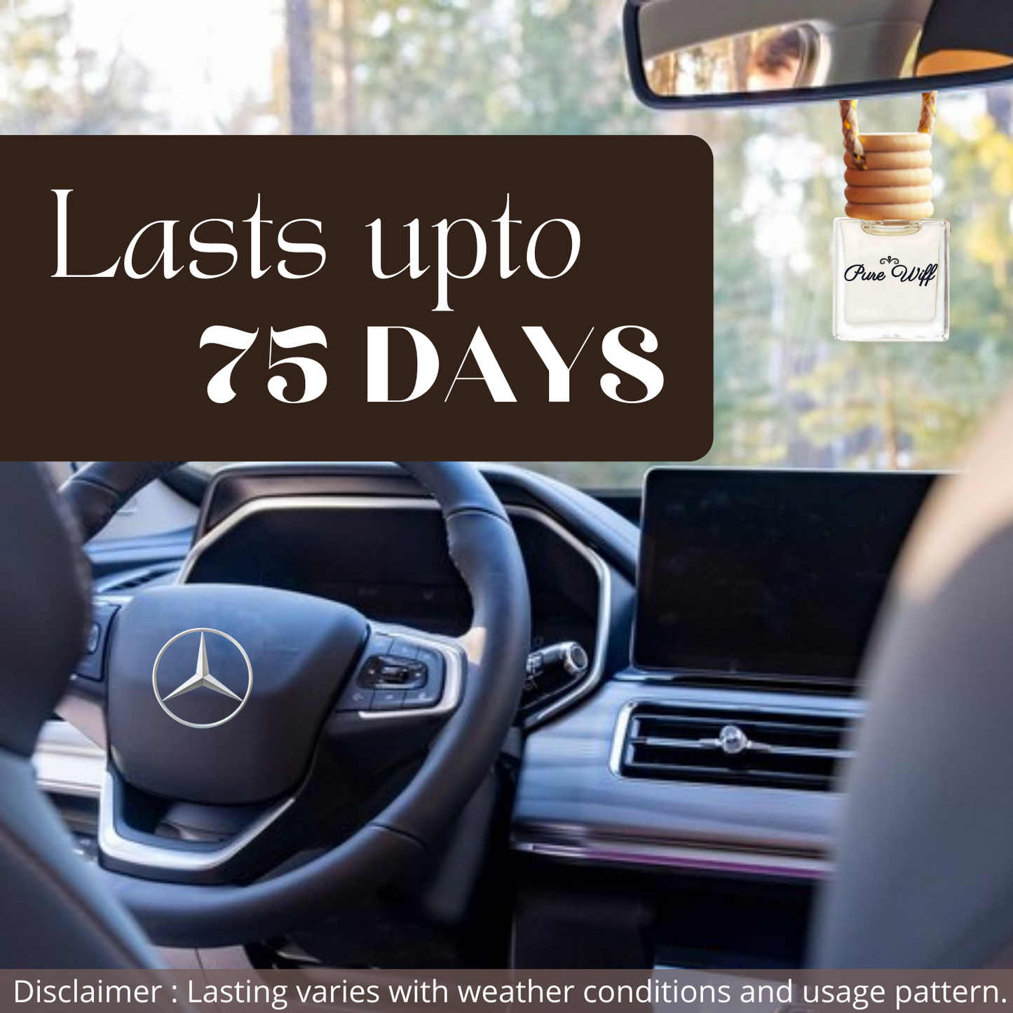 Lemon | Car Hanging Pod | upto 75 days