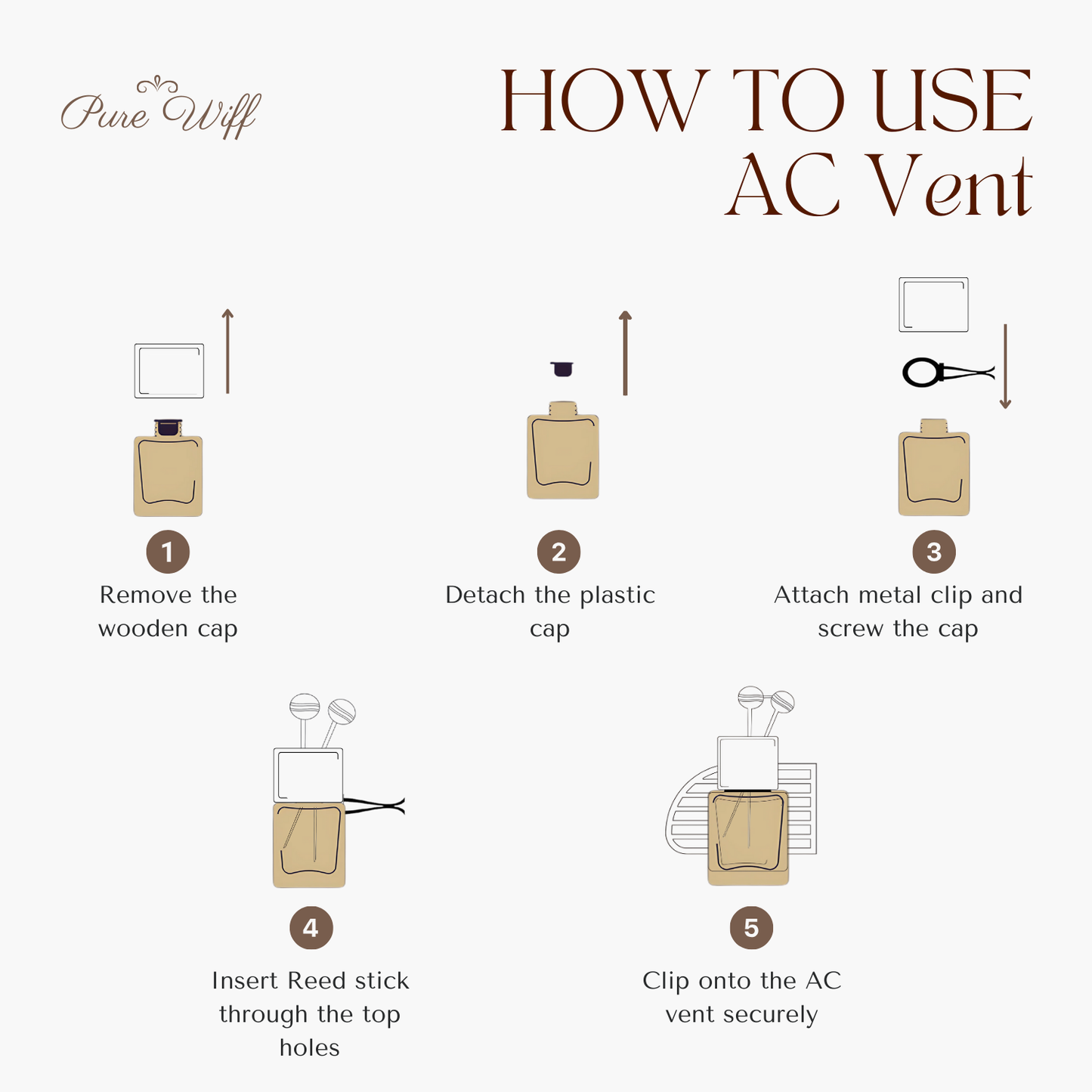 Sparkling Dew | Dual Mode Car AC Vent Air Fragrance