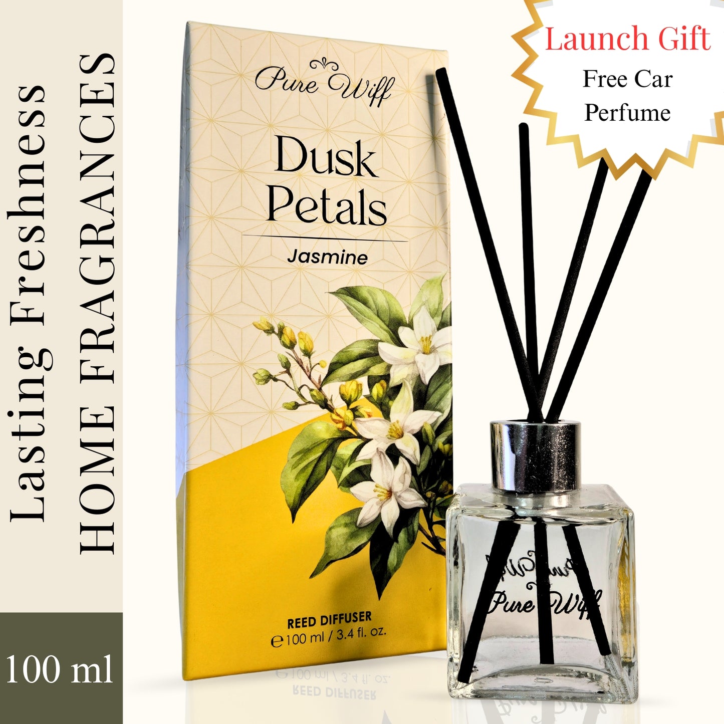 Dusk Petals| Home Reed Diffuser| 100 ml