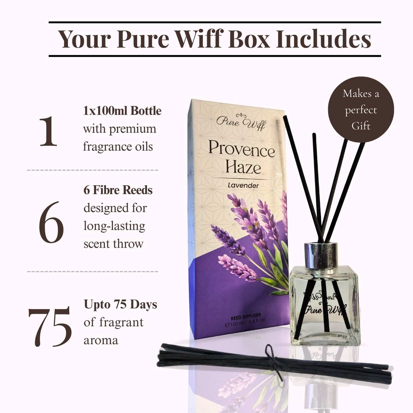 Provence Haze| Home Reed Diffuser| 100 ml